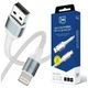 Кабель 3mk Hyper Cable N-Series USB-A to Lightning 1m QC 3.0 White (5903108740753) - изображение 1