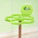 Игрушка для попугаев Lesko N365001 Вертушка Green для птиц ветряк колесо - изображение 4