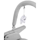 Детский стульчик для кормления - шезлонг 2 в 1 с рождения до 3 - 4 лет Lotus Alba Grey Carrello серый - изображение 5
