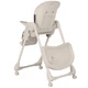 Детский стульчик для кормления - шезлонг 2 в 1 с рождения до 3 - 4 лет Lotus Dune Beige Carrello бежевый - изображение 5