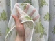 Тюль VR-Textil 1810т Шифон с принтом Белый с салатовый 400х270 см (42-1246) - изображение 4