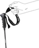 Kijki narciarskie Leki Neolite Carbon 130 cm Czarne (4028173385928) - obraz 4