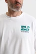 Футболка Time is money MC2 Saint Barth 8969 XXL - изображение 6