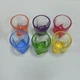 Набор рюмок Quadro 6 шт. 50 мл Color Yujing GlassWare 3139-1/1745/002-2017 - изображение 4