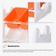 Детский стеллаж Mealux Coral Orange (KD-E022 Orange) - изображение 7