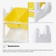 Детский стеллаж Mealux Coral Yellow (KD-E022 Yellow) - изображение 8