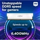 Модуль пам'яті для комп'ютера DDR5 64GB (2x32GB) 6000 MHz Crucial Pro Wite Micron (CP2K32G60C40U5W) - зображення 3