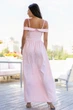 Платье женское пудрового цвета Fashion размер 50-52 (213723) - изображение 3