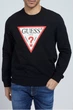 Світшот чоловічий (unisex) Guess бавовна чорний з принтом S - зображення 1