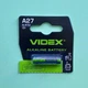 Батарейка VIDEX A27 12V (8LR732) Alkaline лужна для пультів та автосигналізацій - зображення 1