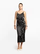 Сукня чорна пряма Arber Dress SS26 2 42 чорний мікс (W22.30.02.625) - зображення 2