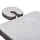 Масажний стіл inSPORTline Kiyora 2-Section Aluminum, біло-сірий - изображение 11