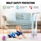 Беслопастный вентилятор-обогреватель с LED-дисплеем и пультом Germatic AM-030JR 1200W (md-17381) - изображение 5