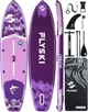 Надувная SUP доска для плавания FLYSKI 335 см Forge Purple (SUP5021694) - изображение 1