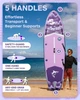 Надувная SUP доска для плавания FLYSKI 335 см Forge Purple (SUP5021694) - изображение 3