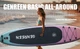 Надувная SUP доска для плавания GENREEN 305 см Volcanic Coast Adventure Series (SUP5021799) - изображение 5