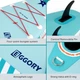 Надувная SUP доска для плавания EGGORY 335 см Синяя (SUP5021765) - изображение 5