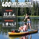 Надувная SUP доска для плавания QUASHLEY 335 см (SUP5021728) - изображение 3