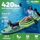 Надувная SUP доска для плавания STARCITY 350 см Зеленая (SUP5021562) - изображение 2