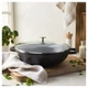 Сковорода вок Staub Specialities Wok Black 30 см з кришкою чавунна 40511-344-0 - зображення 6
