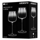 Набор бокалов для вина ARDESTO Black Mars Mira 410мл, 2шт, стекло, серый - изображение 6