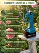 Секатор электрический аккумуляторный 48V Li-Ion с 2 аккумуляторами в кейсе, портативные садовые ножницы для обрезки веток до 30 мм, электросекатор для кустов, плодовых деревьев и винограда Синий, SDT-824-Blue - изображение 6