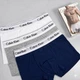 Набор трусов-боксеров Calvin Klein Underwear 3 шт XL серый белый темно-синий - изображение 1