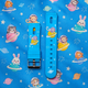 Змінний силіконовий ремінець для дитячого GPS годинника JETIX DF100 Pro Kids (Print Blue) - зображення 2