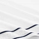 Tommy Hilfiger набір рушників (6 шт.) для ванної кімнати, ультрам'які та швидковисихаючі, 100% бавовна щільністю 600 г/м², без скручування – білий - зображення 5