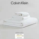 Calvin Klein двусторонние вафельно-махровые полотенца из плотного однотонного 100% хлопка (3 штуки – комплект для одного) – белый - изображение 2