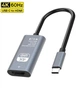Адаптер преобразователь конвертер Type-C - HDMI 4К 60Hz V2.3 SmartG. Переходник для смартфона, планшета, ноутбука MacBoock 4К 60Гц на телевизор монитор проектор экран - изображение 1