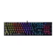 Клавиатура XTRIKE ME GK-803, mechanical, wired, 104 Keys, RGB, EN Layout, USB, 1.5m, black - изображение 2