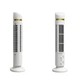 Вентилятор Bladeless Tower Fan FS-001 |2Level, LED, AAA Battery/AC Power| white - изображение 3