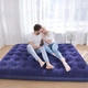 Двухместный надувной матрас 203×152×22 см с насосом, велюровое покрытие, лья пляжа, дома и кемпинга - изображение 3