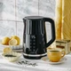 Електрочайник Adler AD 1350 black, LED, 1.7L, 2200 Вт - изображение 3