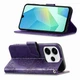 Чохол-книжка з малюнком UniCase Butterfly Pattern для OPPO Reno 15 - Dark Purple - зображення 2