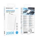 Повербанк портативний акумулятор Power bank Borofone BJ80A Clever 22.5W+PD20W 20000 mAh White - зображення 5