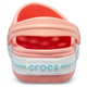 Детские сабо Crocs Crocband Kids Clog 27-28 р 15.8-16.6 см Персиковые 204537-C10 Melon/Ice Blue - изображение 5
