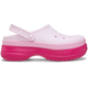 Сабо Crocs Classic Stacked Clog 39-40 р 25-25.5 см Рожеві 211355-M7/W9 Dragon Fruit - зображення 1