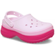 Сабо Crocs Classic Stacked Clog 39-40 р 25-25.5 см Рожеві 211355-M7/W9 Dragon Fruit - зображення 2
