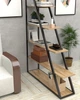 Стелаж в стилі лофт EcoLoft Тріан DSP-1456-1 Дуб Аппалачі - зображення 2