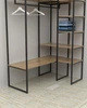 Гардеробный стеллаж в стиле лофт EcoLoft Корвей DSP-1457-1 Дуб Аппалачи - изображение 5