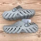 Чоловічі крокси Crocs Echo Clog Atmosphere Light Grey (38-39, сірий) - зображення 12