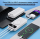 Магнітний бездротовий Power Bank 20000mAh MagSafe 22.5W - зображення 10