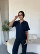 Жіночий прогулянковий костюм (футболка+штани) Uaclothes 42 Синій (like38121-185531360) - изображение 2