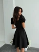 Жіноча міні сукня з коротким рукавом Uaclothes 42 Чорний (like38111-185431349) - изображение 5