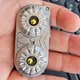EDC Фіджет іграшка 7в1 СОВУХ спінер слайдер магнітний Fidget Toy антістрес клацалка сова (чорний) - зображення 11
