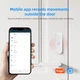 Умный WiFi датчик вибрации Tuya Smart Life для дверей, окон, мебели и безопасности дома, с оповещениями на смартфон - изображение 2
