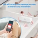 Умный WiFi датчик вибрации Tuya Smart Life для дверей, окон, мебели и безопасности дома, с оповещениями на смартфон - изображение 3