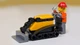 Конструктор Lego Фігурка Construction Worker with Bulldozer Paper Bag City L0002221 cty1998 - зображення 2